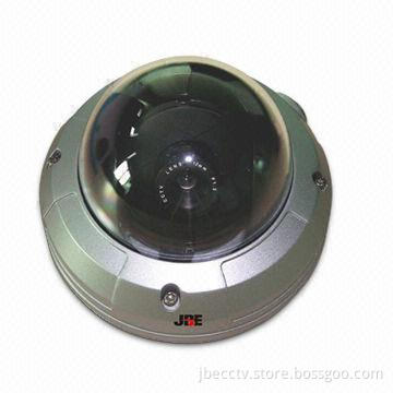 1,000TVL High-quality CCTV Metal Housing Dome Camera with 0.001 Lux, 1/3-inch CMOS Image Sensor